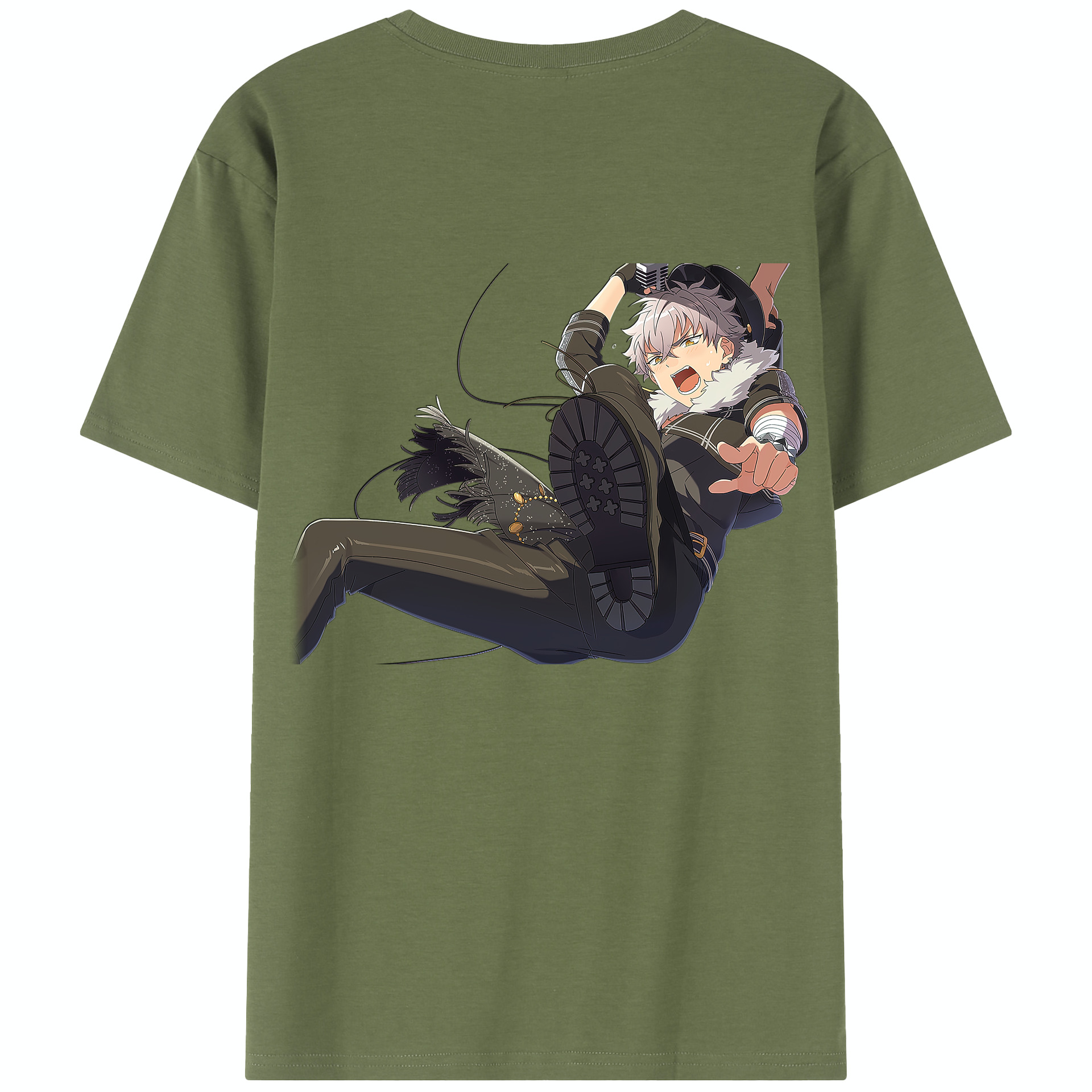 （画像用） あんさんぶるスターズ! Ensemble Stars 綿100％半袖Tシャツ（背面プリント）